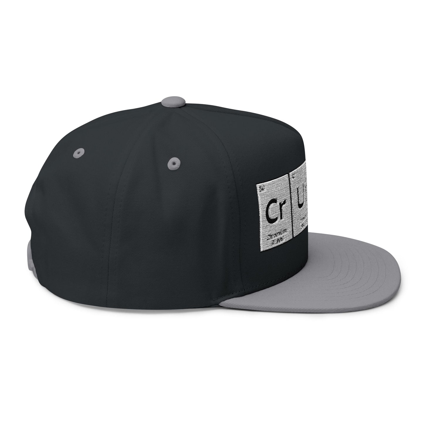 Cruise On-Embroidered Flat Bill Cap