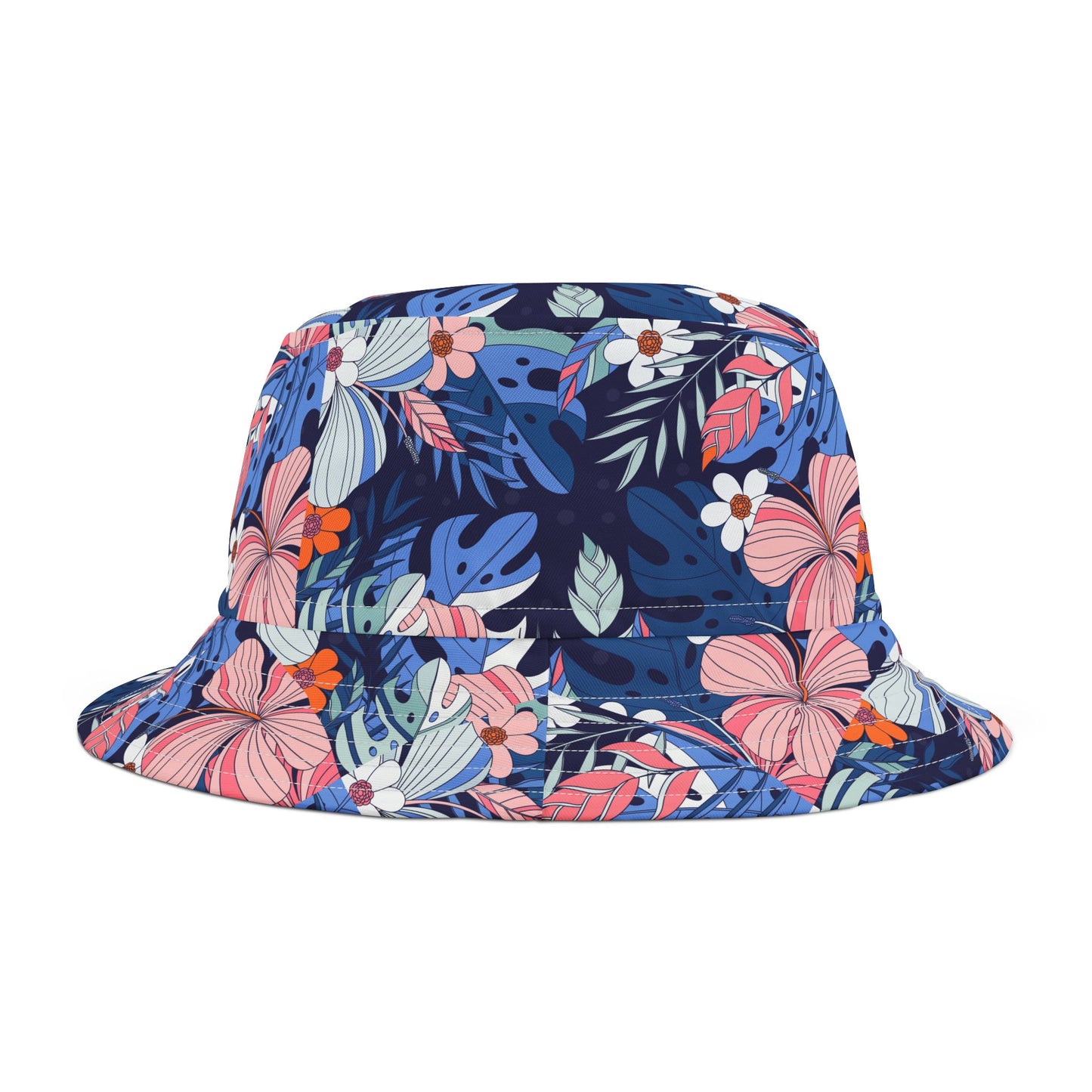 Tropical Flowers–Bucket Hat (AOP)