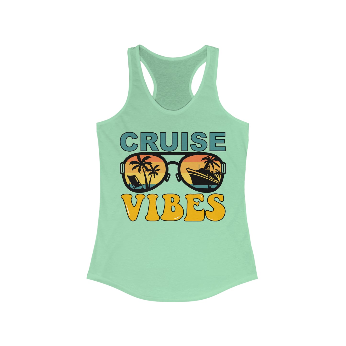 Cruise Vibes–Women's Ideal Racerback Tank