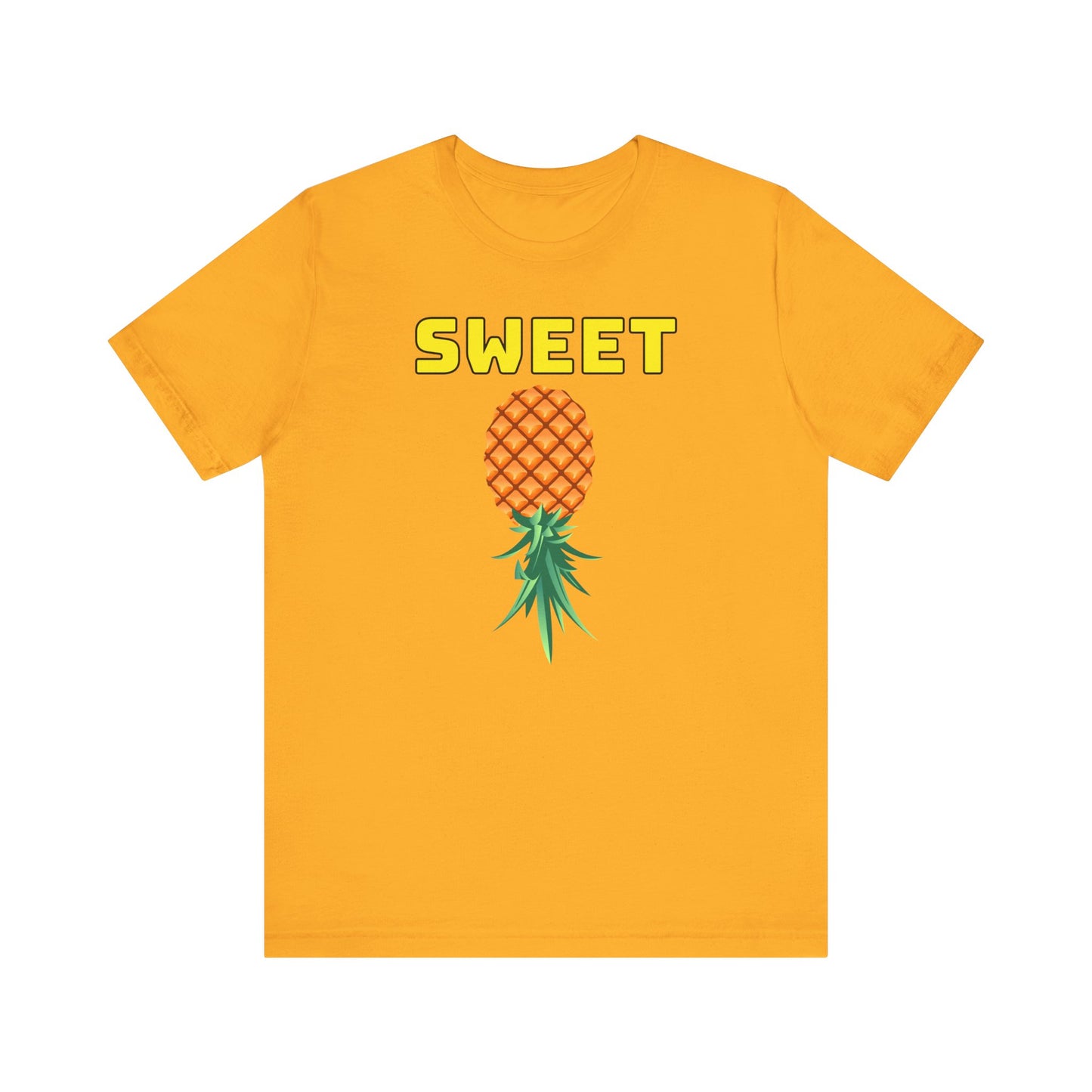 Sweet Upside Down Pineapple, Why Not ;)–Unisex Jersey Short Sleeve Tee–EXPRESS DELIVERY*