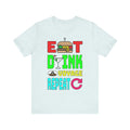 Eat Drink Voyage Repeat, Cocktail–Unisex Jersey Short Sleeve Tee–EXPRESS DELIVERY*