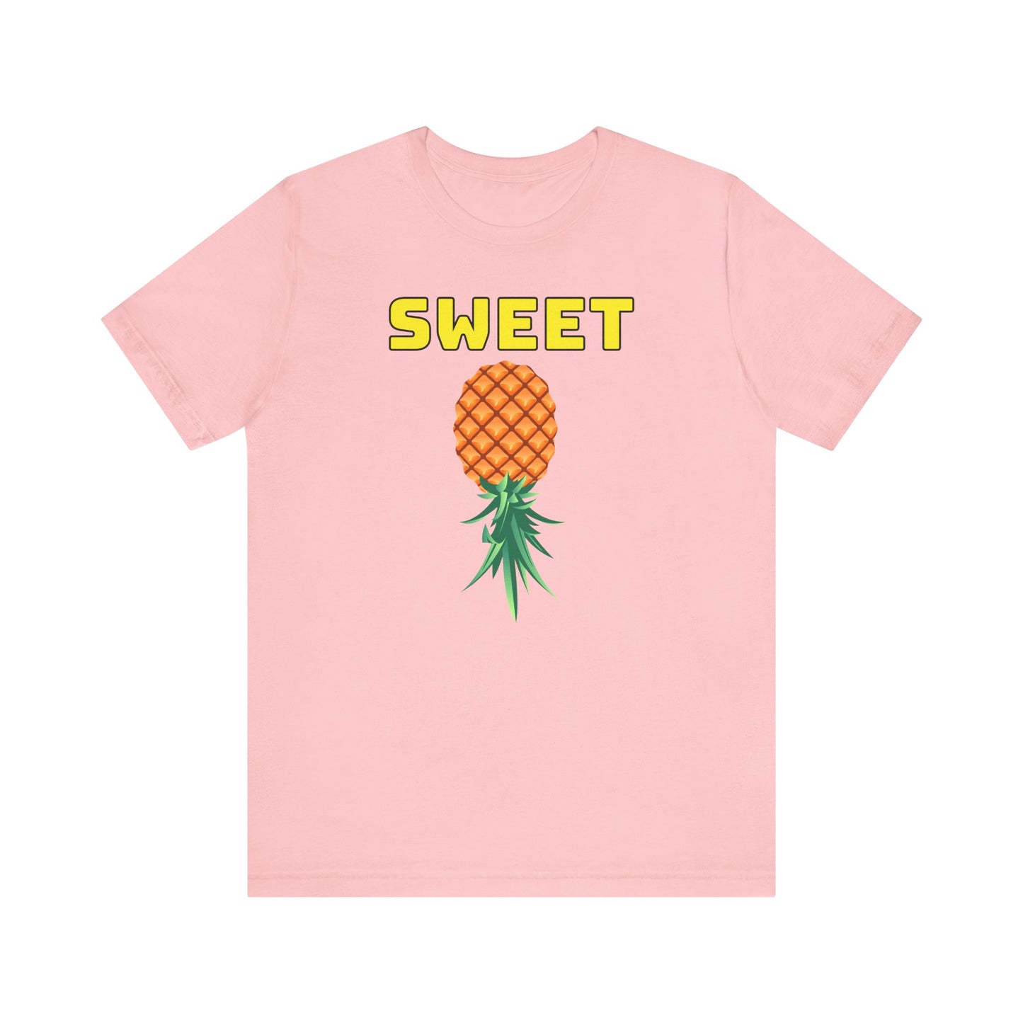 Sweet Upside Down Pineapple, Why Not ;)–Unisex Jersey Short Sleeve Tee–EXPRESS DELIVERY*