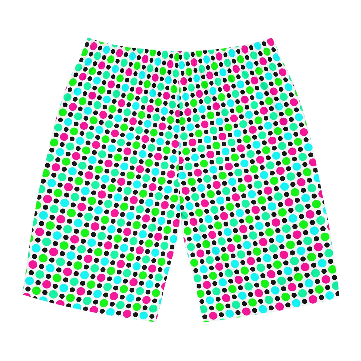 Tropical Circle Pattern v2–Men's Board Shorts (AOP)