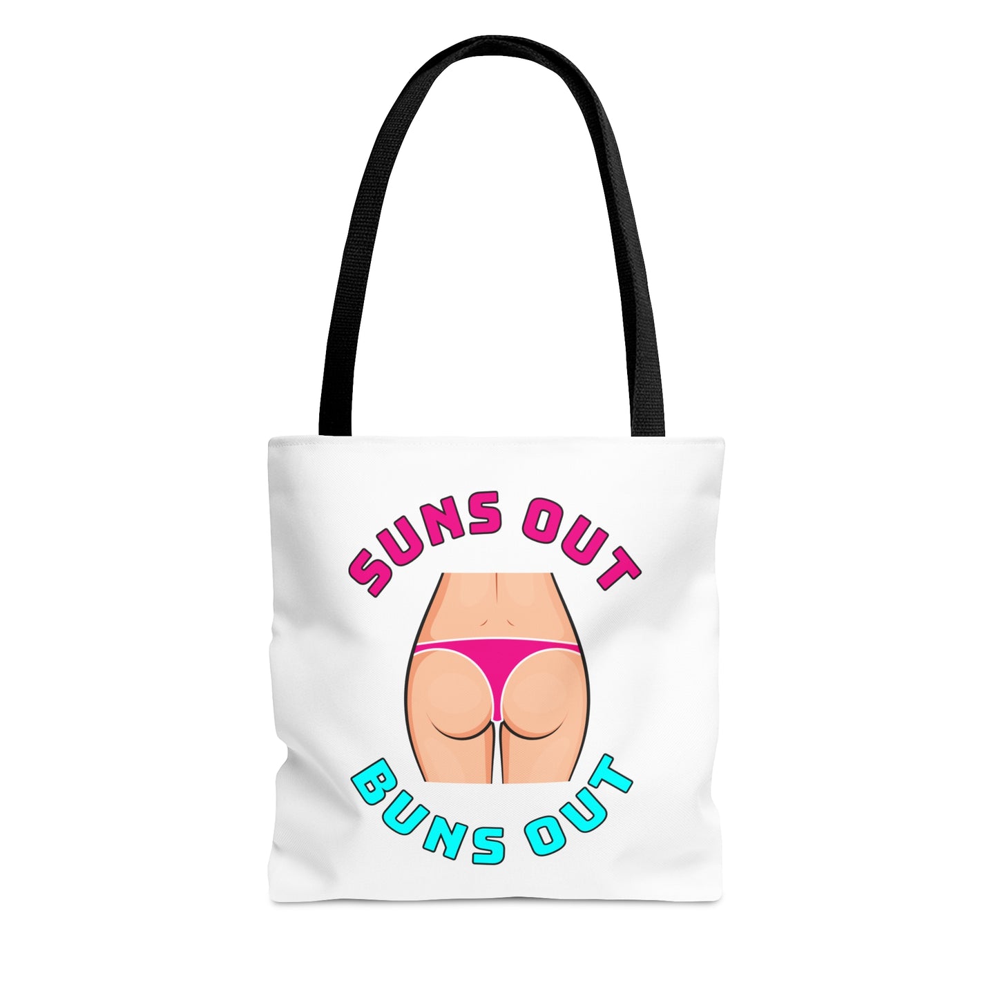 Suns Out Buns Out–Tote Bag (AOP)