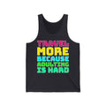 Travel More Because Adulting Is Hard–Men's Ultra Cotton Tank Top