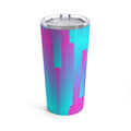 Pink & Blue Lines–Baby Blue-Bling Bling–Tumbler 20oz