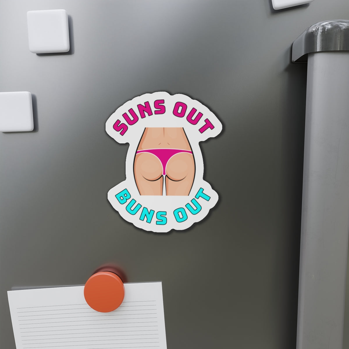 Suns Out Buns Out–Cruise Ship Door Magnets