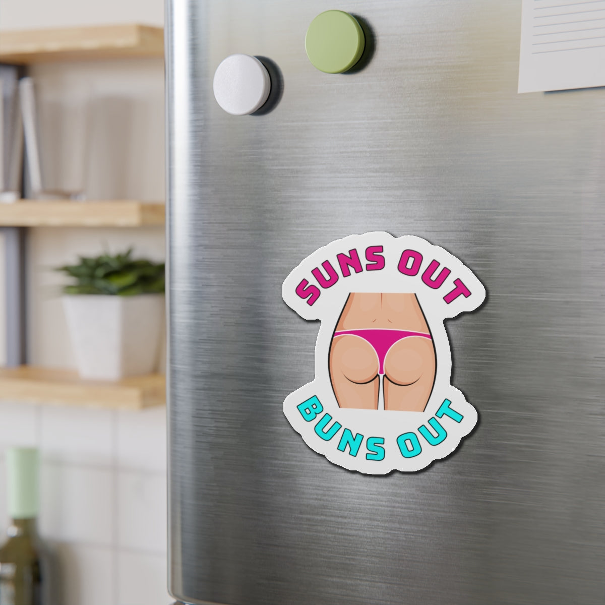 Suns Out Buns Out–Cruise Ship Door Magnets