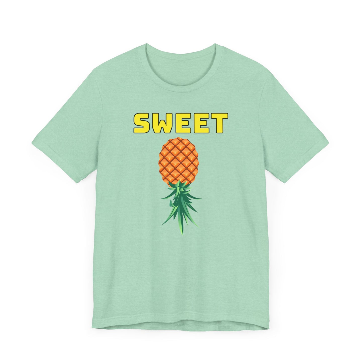 Sweet Upside Down Pineapple, Why Not ;)–Unisex Jersey Short Sleeve Tee–EXPRESS DELIVERY*