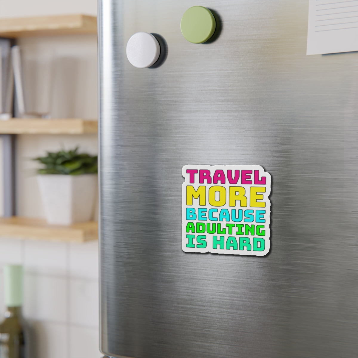 Travel More Because Adulting Is Hard–Cruise Ship Door Magnets