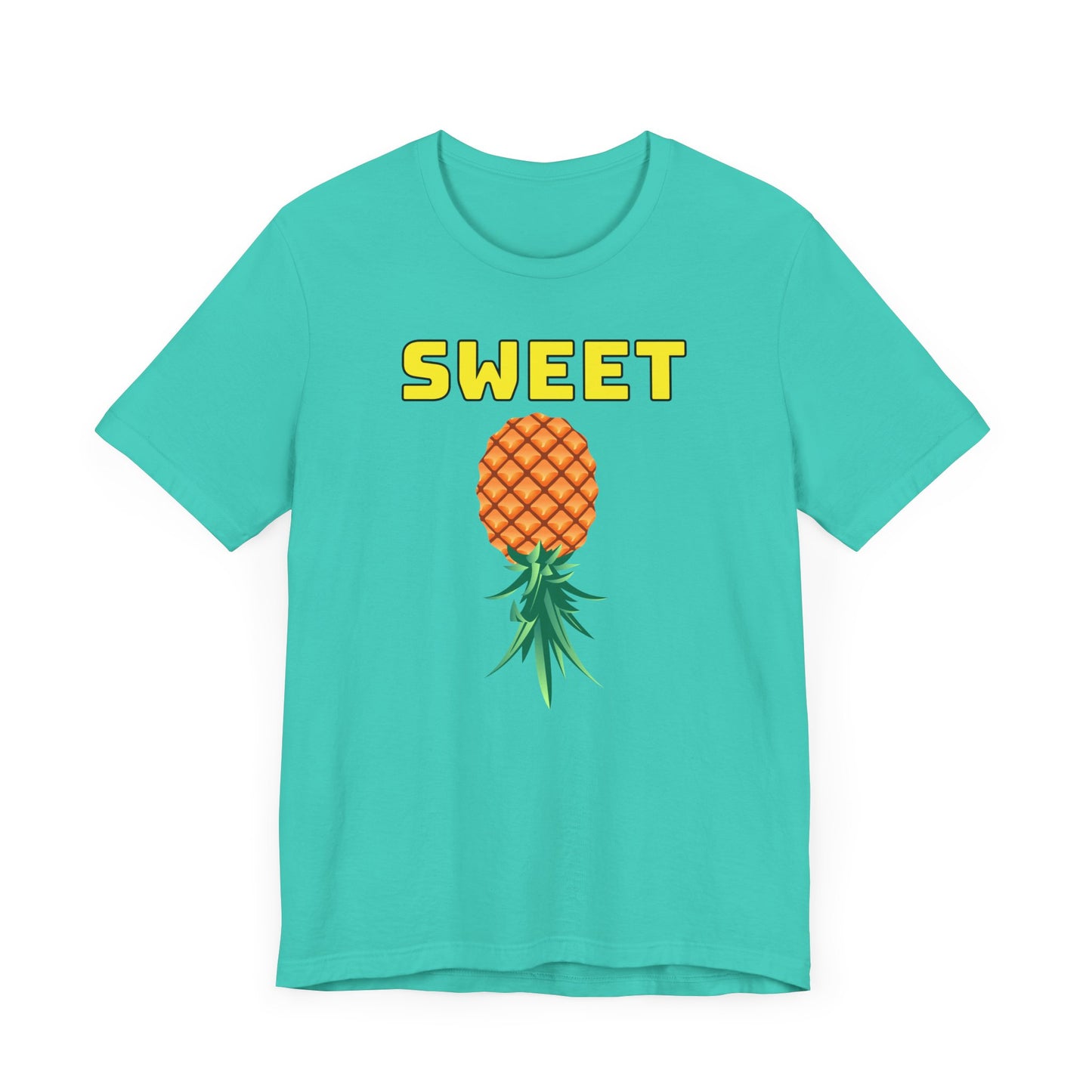 Sweet Upside Down Pineapple, Why Not ;)–Unisex Jersey Short Sleeve Tee–EXPRESS DELIVERY*