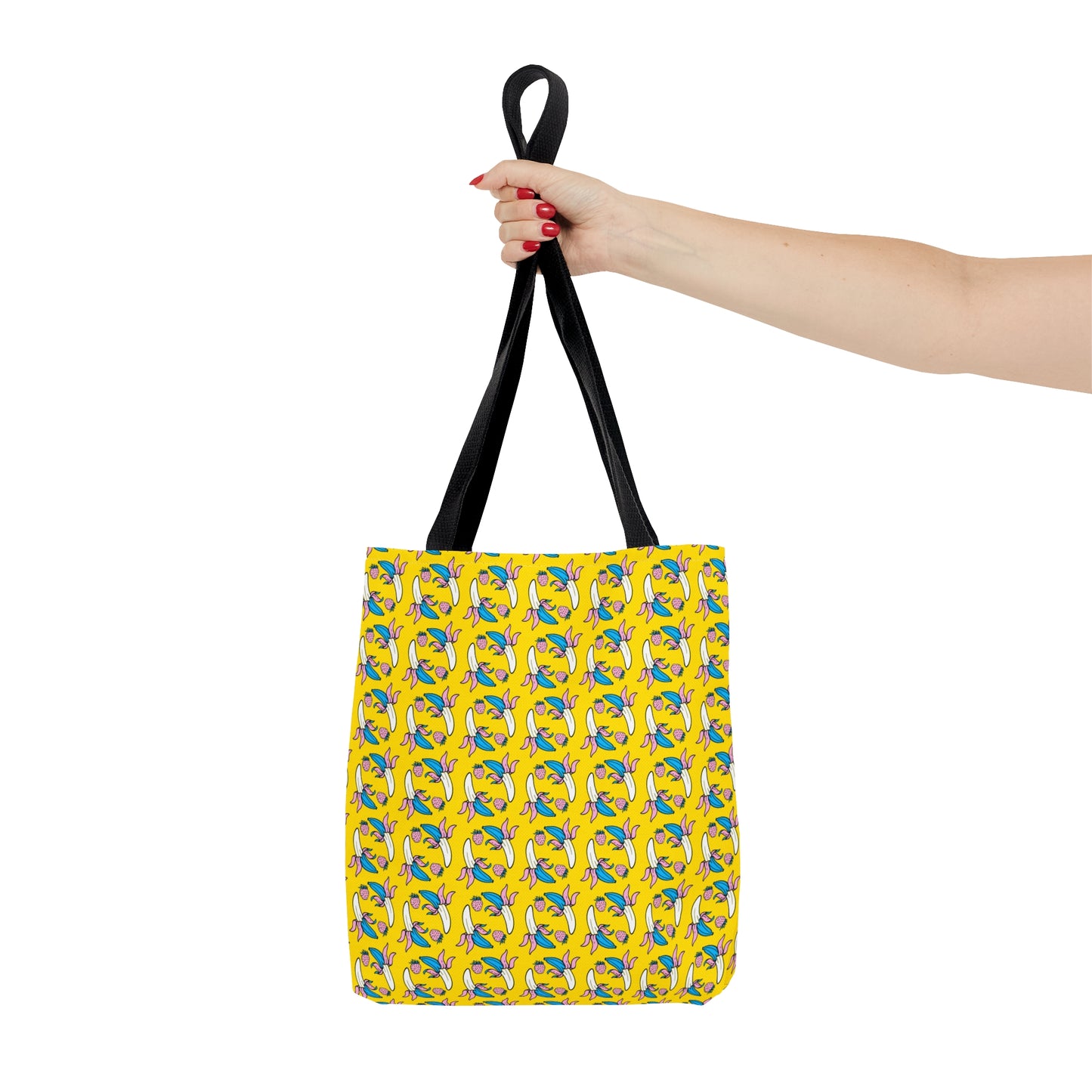 Banana & Strawberry Delight-Tote Bag (AOP)