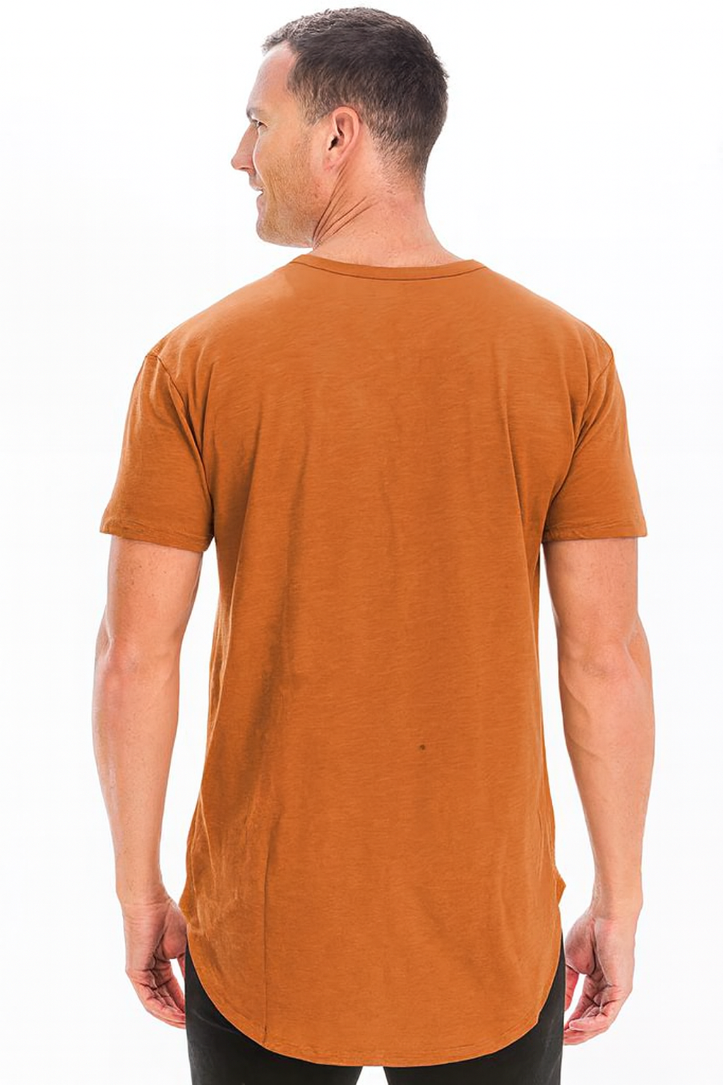 SHORT SLEEVE 4 BUTTON HENLEY SHIRT