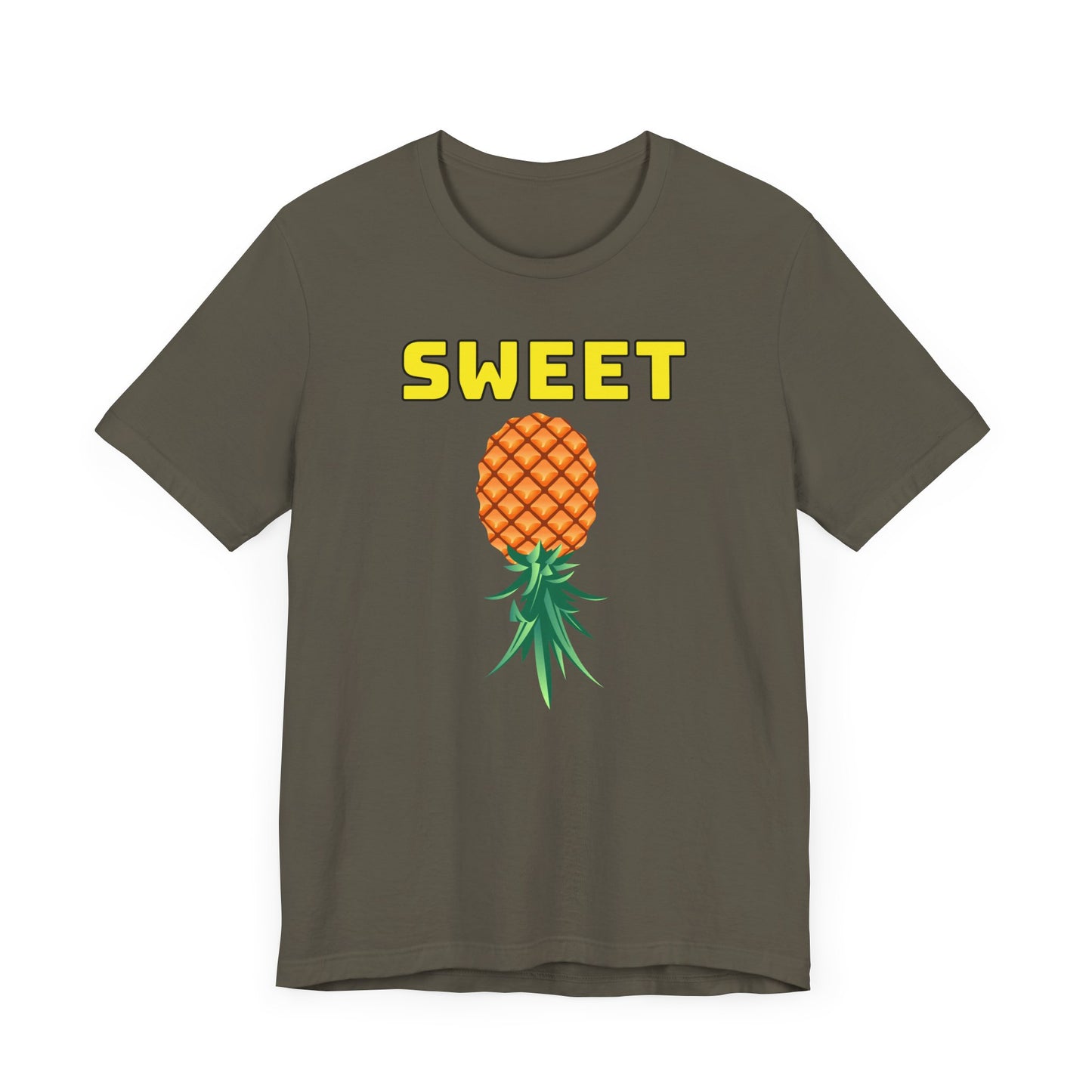 Sweet Upside Down Pineapple, Why Not ;)–Unisex Jersey Short Sleeve Tee–EXPRESS DELIVERY*