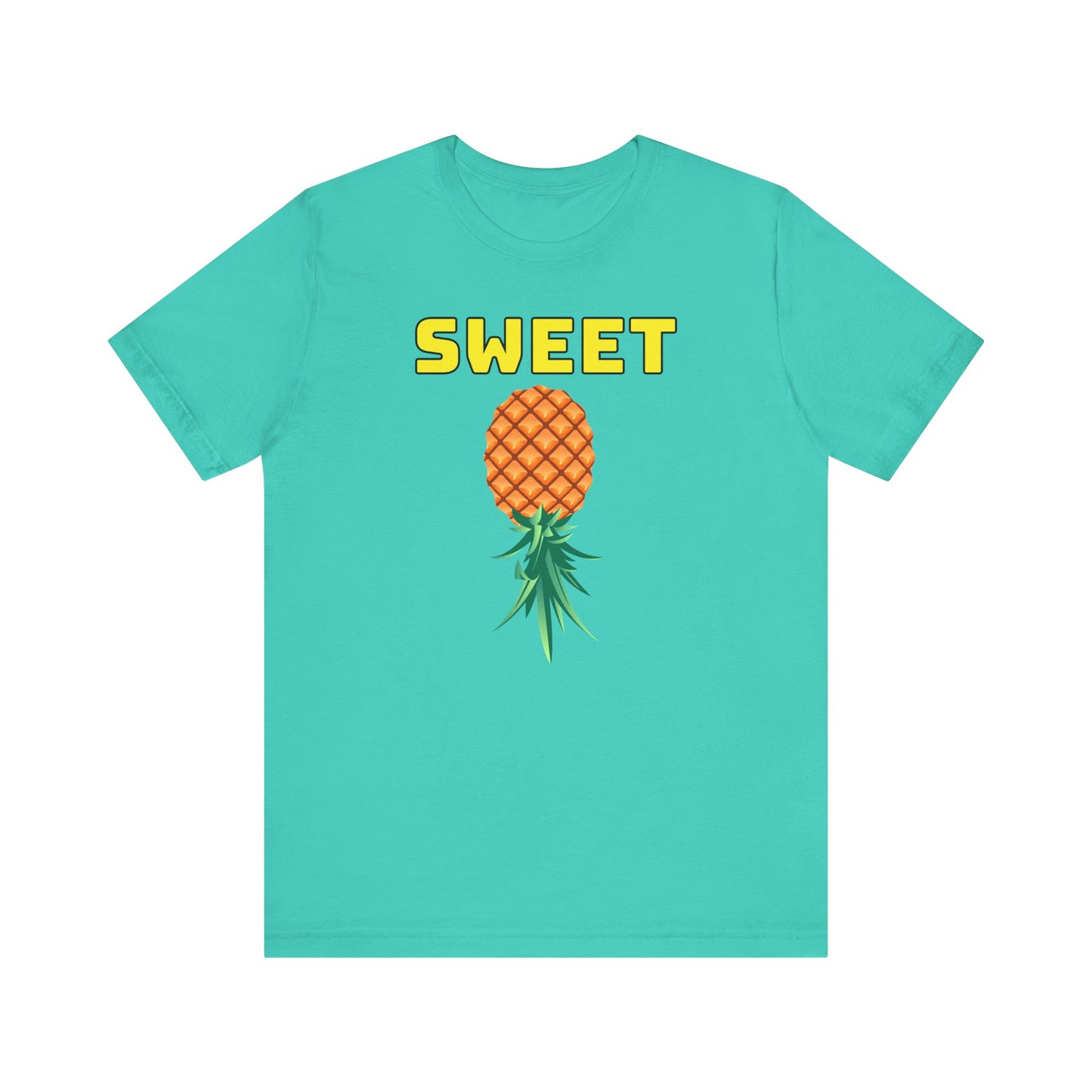 Sweet Upside Down Pineapple, Why Not ;)–Unisex Jersey Short Sleeve Tee–EXPRESS DELIVERY*