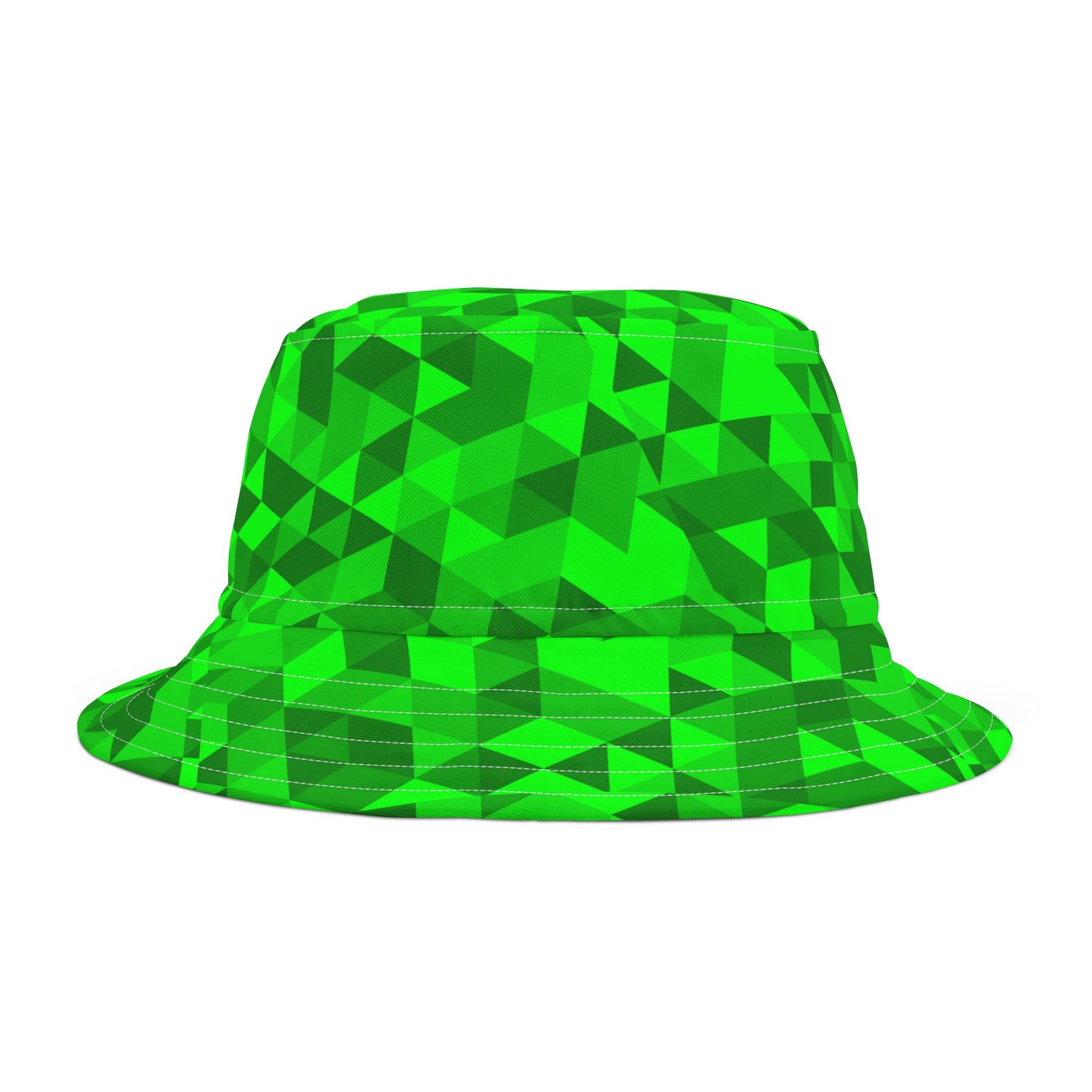 Green Triangles–Bucket Hat (AOP)