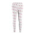 Pink Flamingos–Women's Cut & Sew Casual Leggings (AOP)