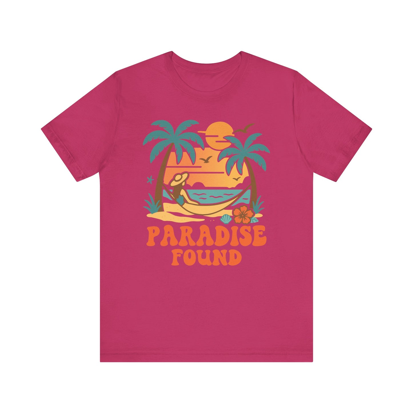 Paradise Found–Unisex Jersey Short Sleeve Tee–EXPRESS DELIVERY*