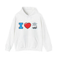 I Heart Cruising–Unisex Heavy Blend™ Hooded Sweatshirt