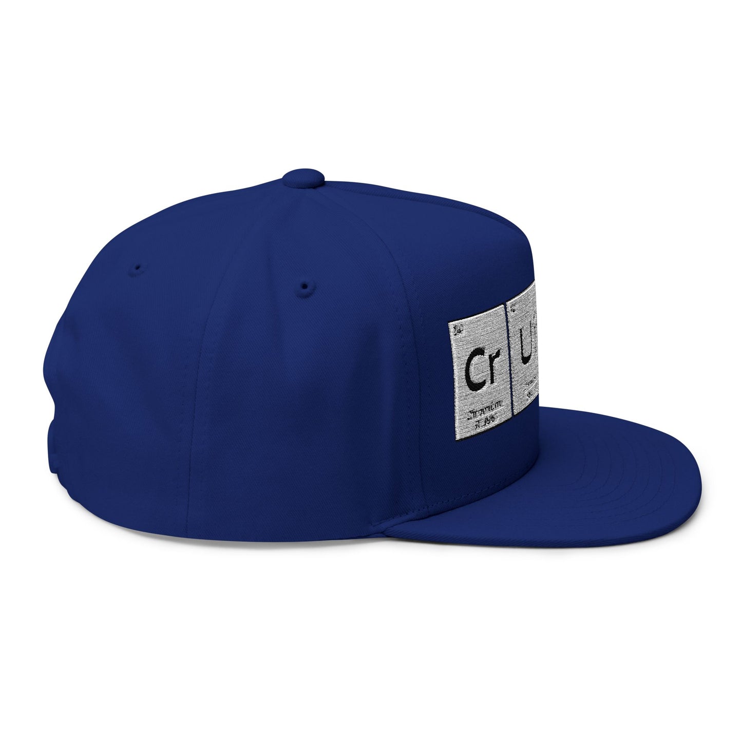 Cruise On-Embroidered Flat Bill Cap