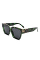 Square Retro Vintage Designer Fashion Sunglasses