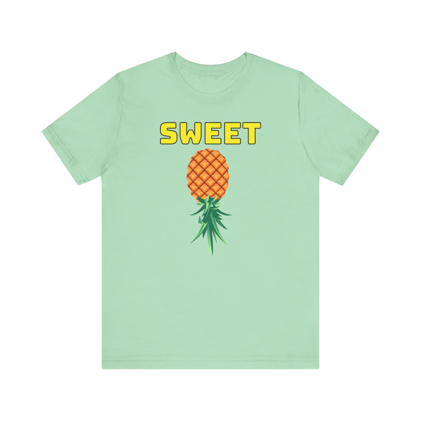 Sweet Upside Down Pineapple, Why Not ;)–Unisex Jersey Short Sleeve Tee–EXPRESS DELIVERY*