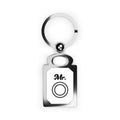 Mr. Wedding Ring-Rectangle Photo Keyring