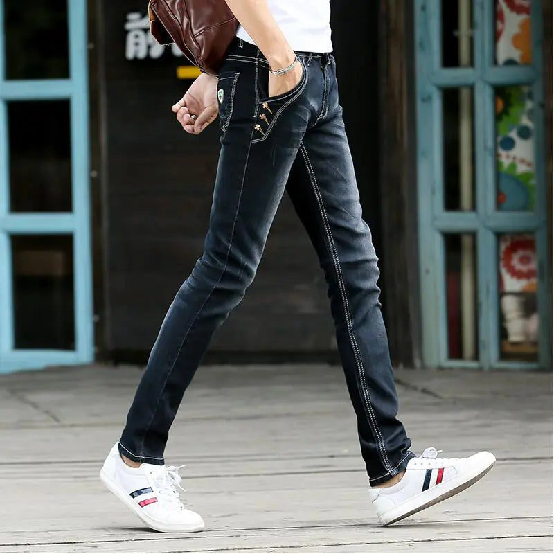 Men's Stretch Slim Fit Skinny Pants