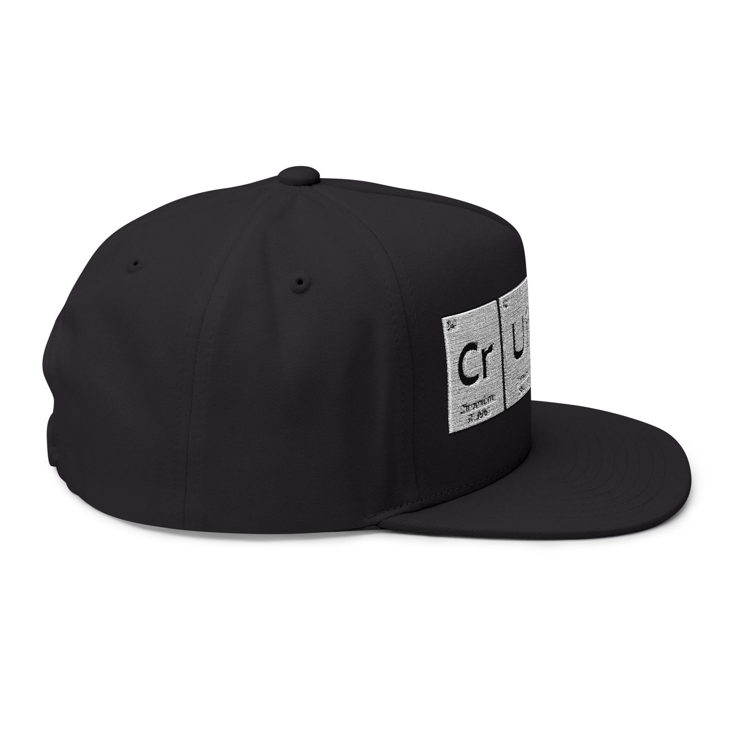 Cruise On-Embroidered Flat Bill Cap