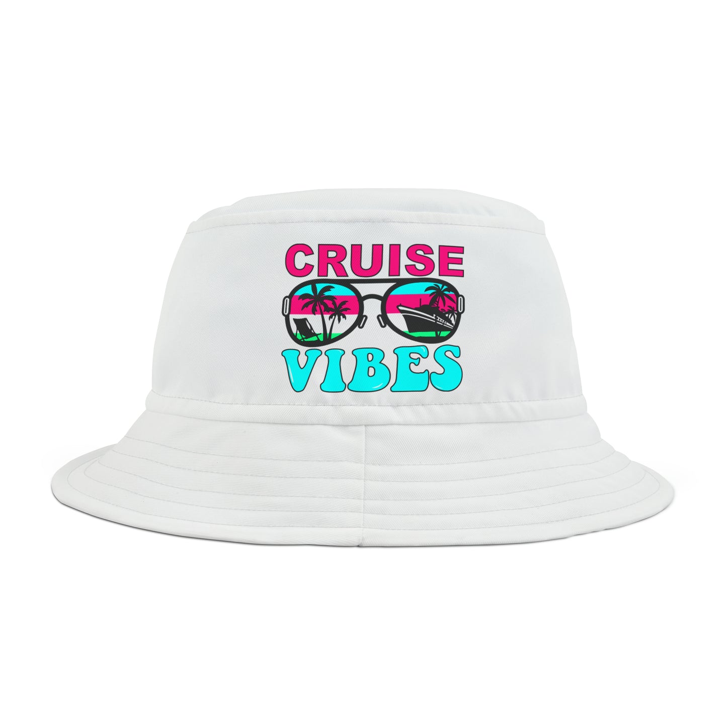 Cruise Vibes–Bucket Hat (AOP)