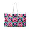 Multi Color Circle Pattern–Weekender Bag