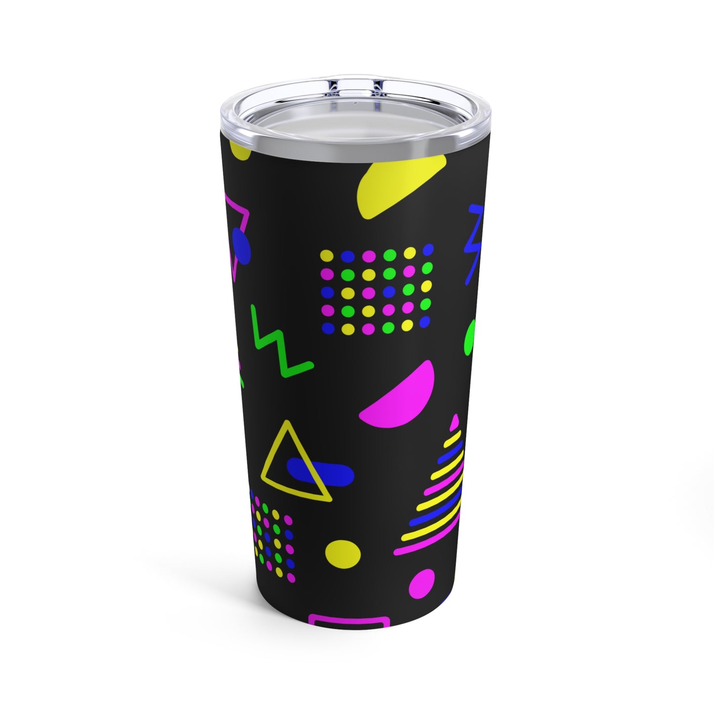 Neon Shapes–Bling Bling–Tumbler 20oz