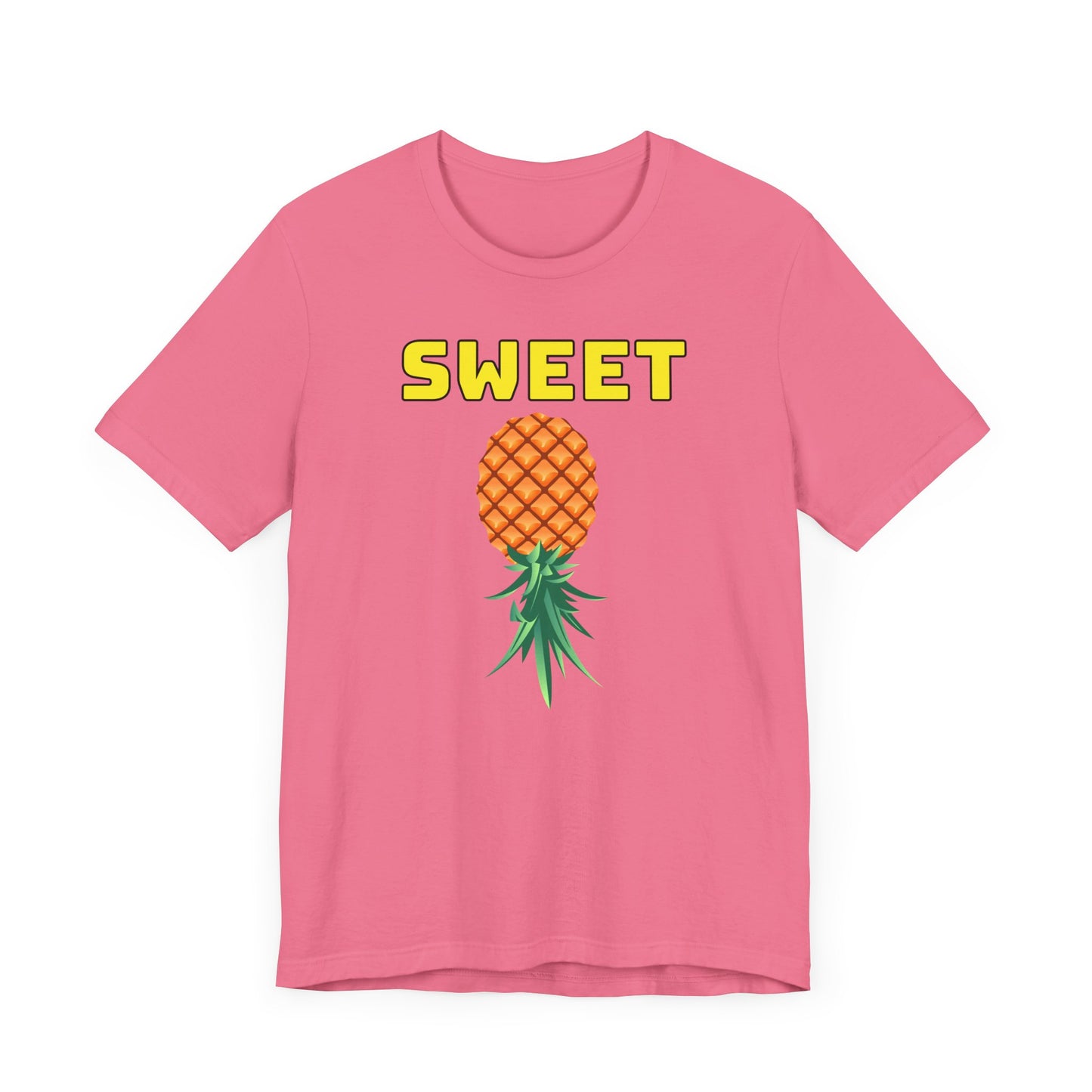 Sweet Upside Down Pineapple, Why Not ;)–Unisex Jersey Short Sleeve Tee–EXPRESS DELIVERY*