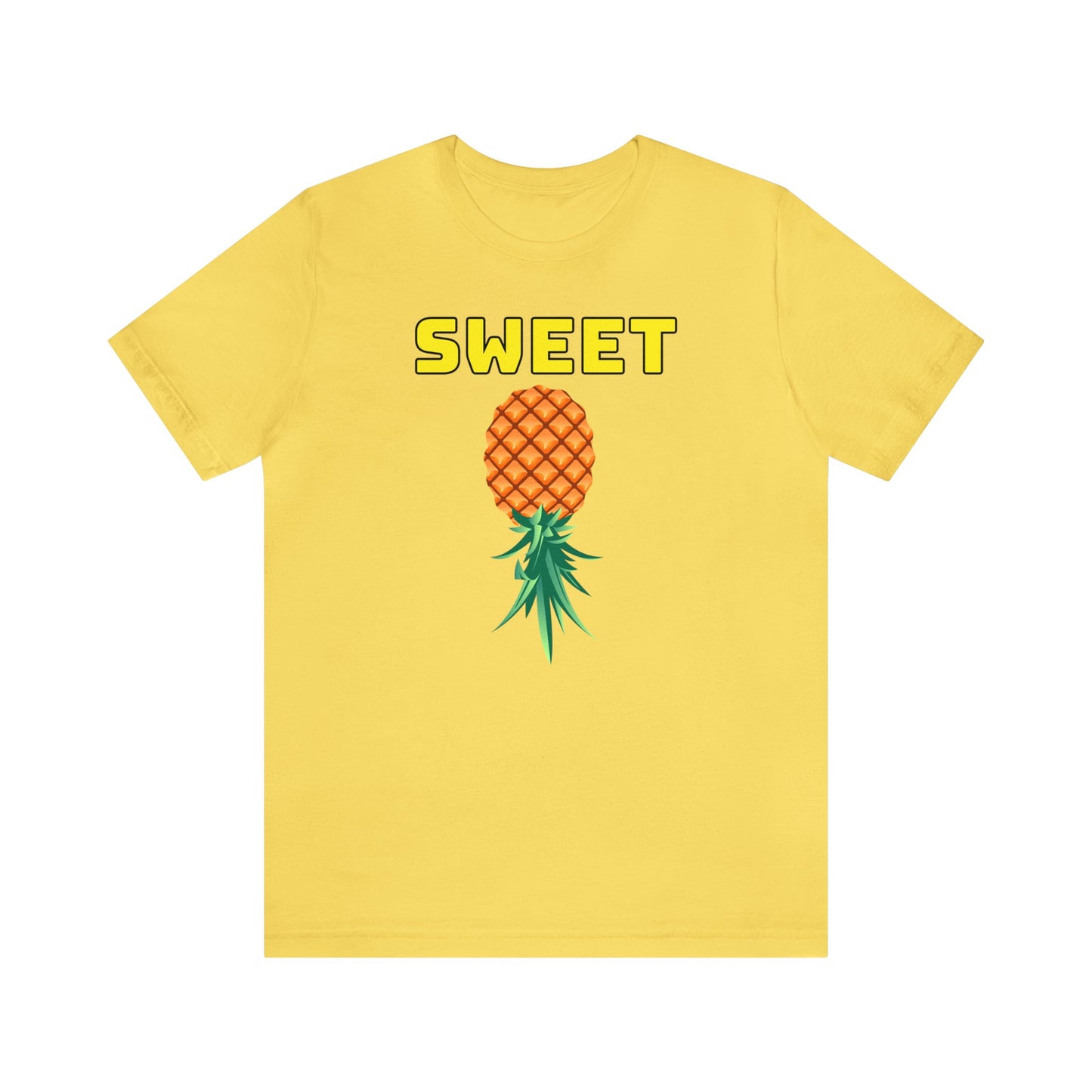 Sweet Upside Down Pineapple, Why Not ;)–Unisex Jersey Short Sleeve Tee–EXPRESS DELIVERY*