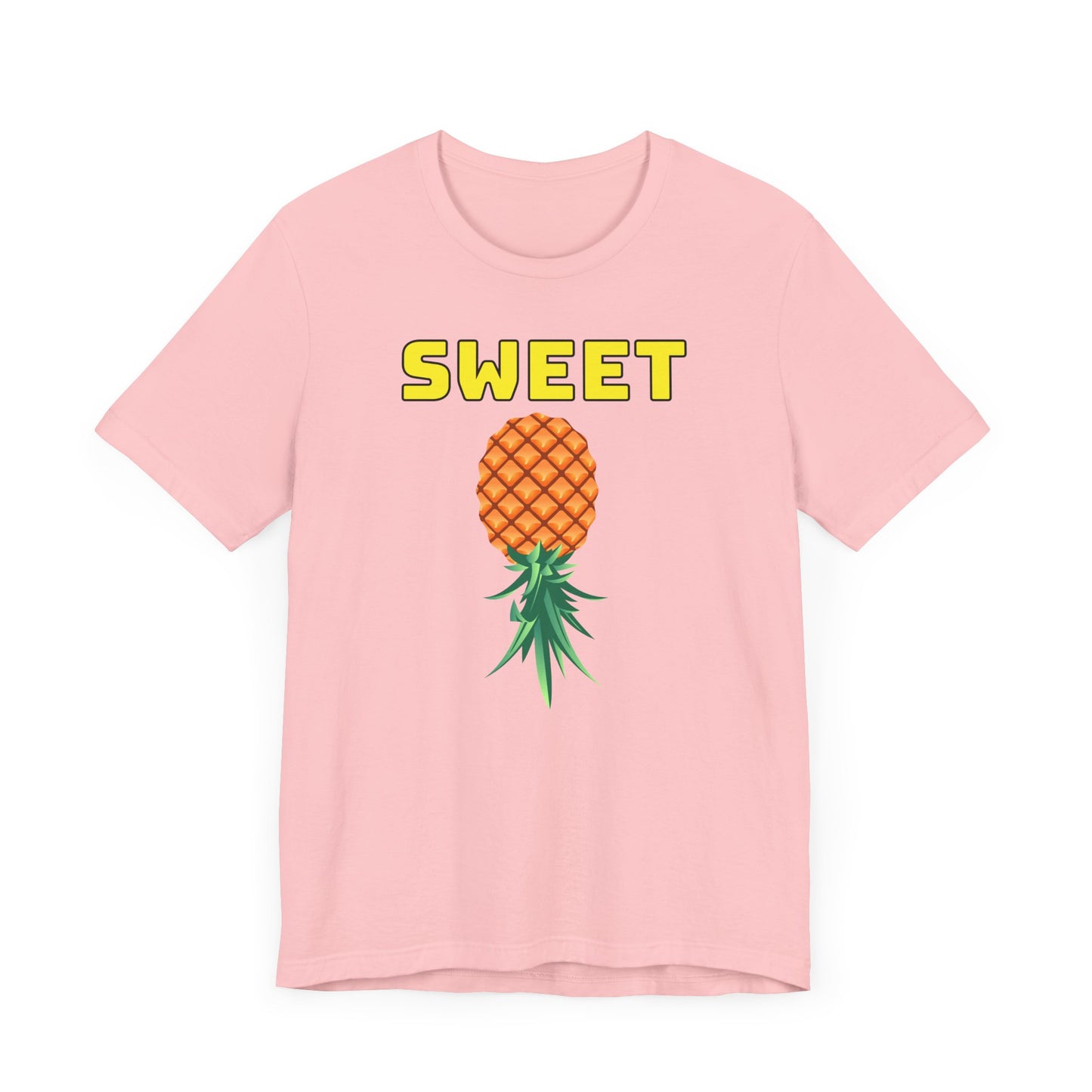 Sweet Upside Down Pineapple, Why Not ;)–Unisex Jersey Short Sleeve Tee–EXPRESS DELIVERY*