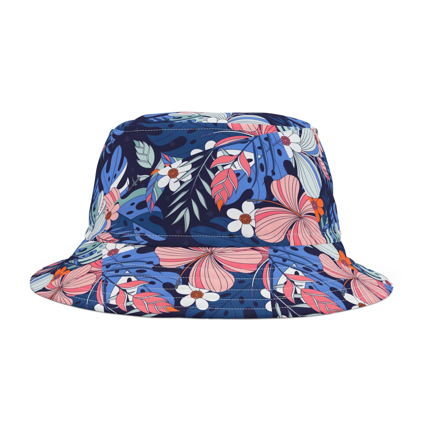 Tropical Flowers–Bucket Hat (AOP)