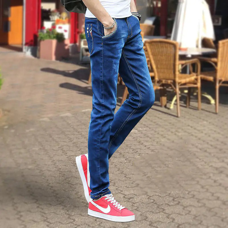 Men's Stretch Slim Fit Skinny Pants