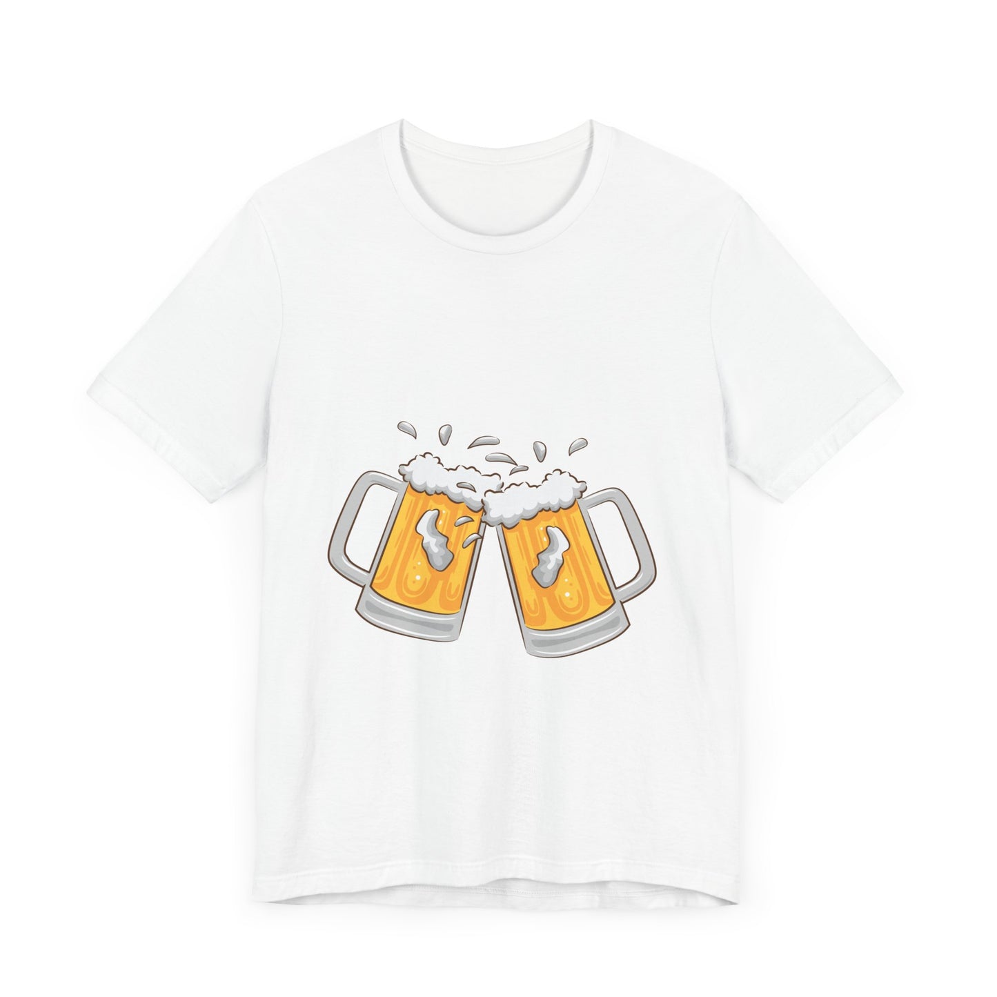 Let's Toast to Not Giving a F**K Beer–Unisex Jersey Short Sleeve Tee–EXPRESS DELIVERY*