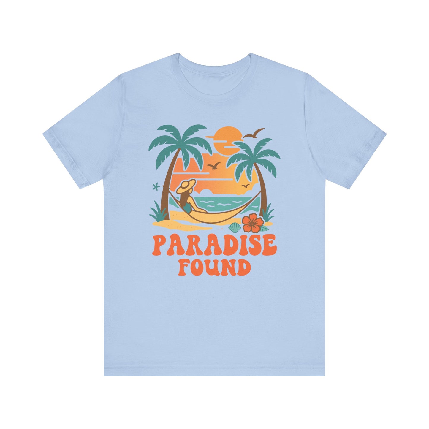Paradise Found–Unisex Jersey Short Sleeve Tee–EXPRESS DELIVERY*