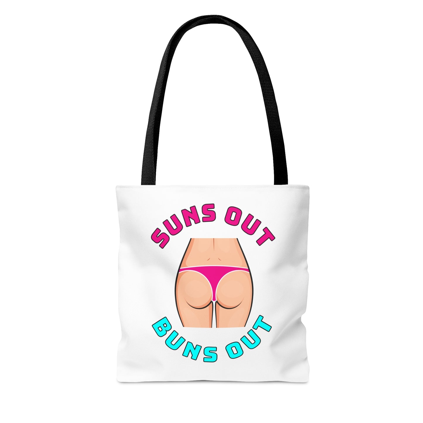 Suns Out Buns Out–Tote Bag (AOP)