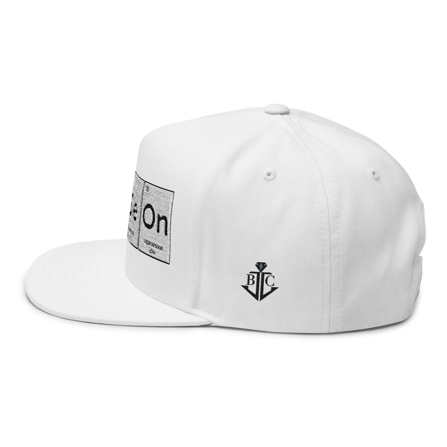 Cruise On-Embroidered Flat Bill Cap