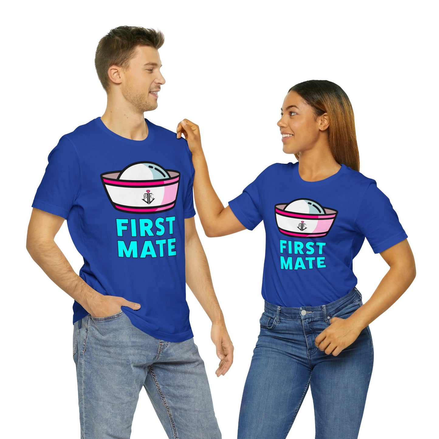 Cruise Crew, First Mate–Unisex Jersey Short Sleeve Tee–EXPRESS DELIVERY*