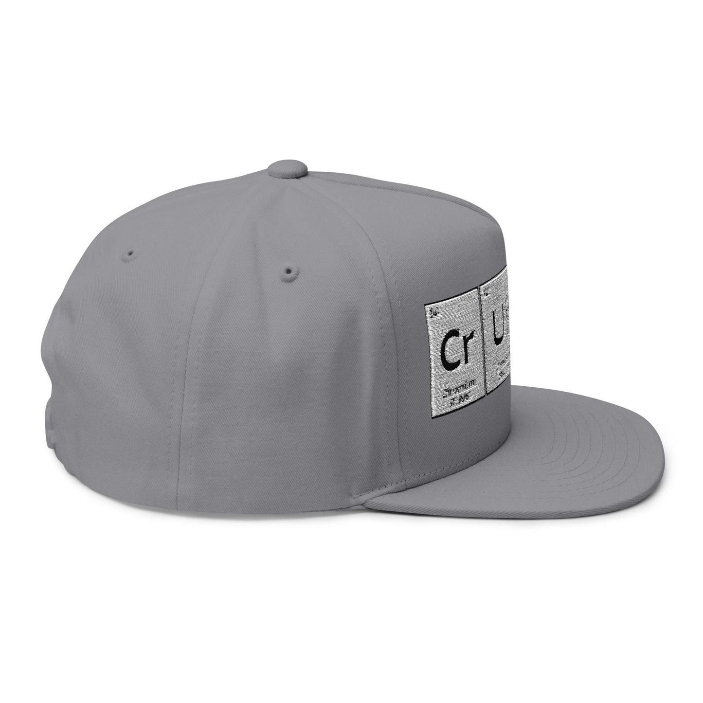 Cruise On-Embroidered Flat Bill Cap