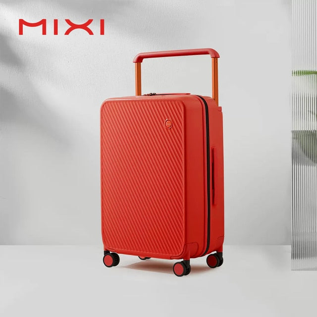 Mixi Gorgeous Wide Handle Suitcase 24", Travel Luggage