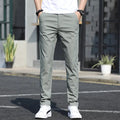 Men's Summer Slim Fit Casual Suit Pants