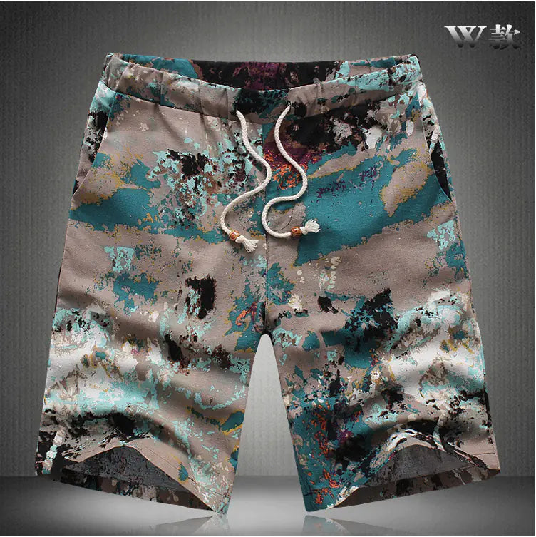 Men's Linen Shorts