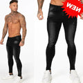Men's Fit Patchwork Jeans Pants