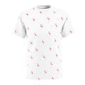 Flamingo All-Over Print-Unisex Cut & Sew Tee (AOP)