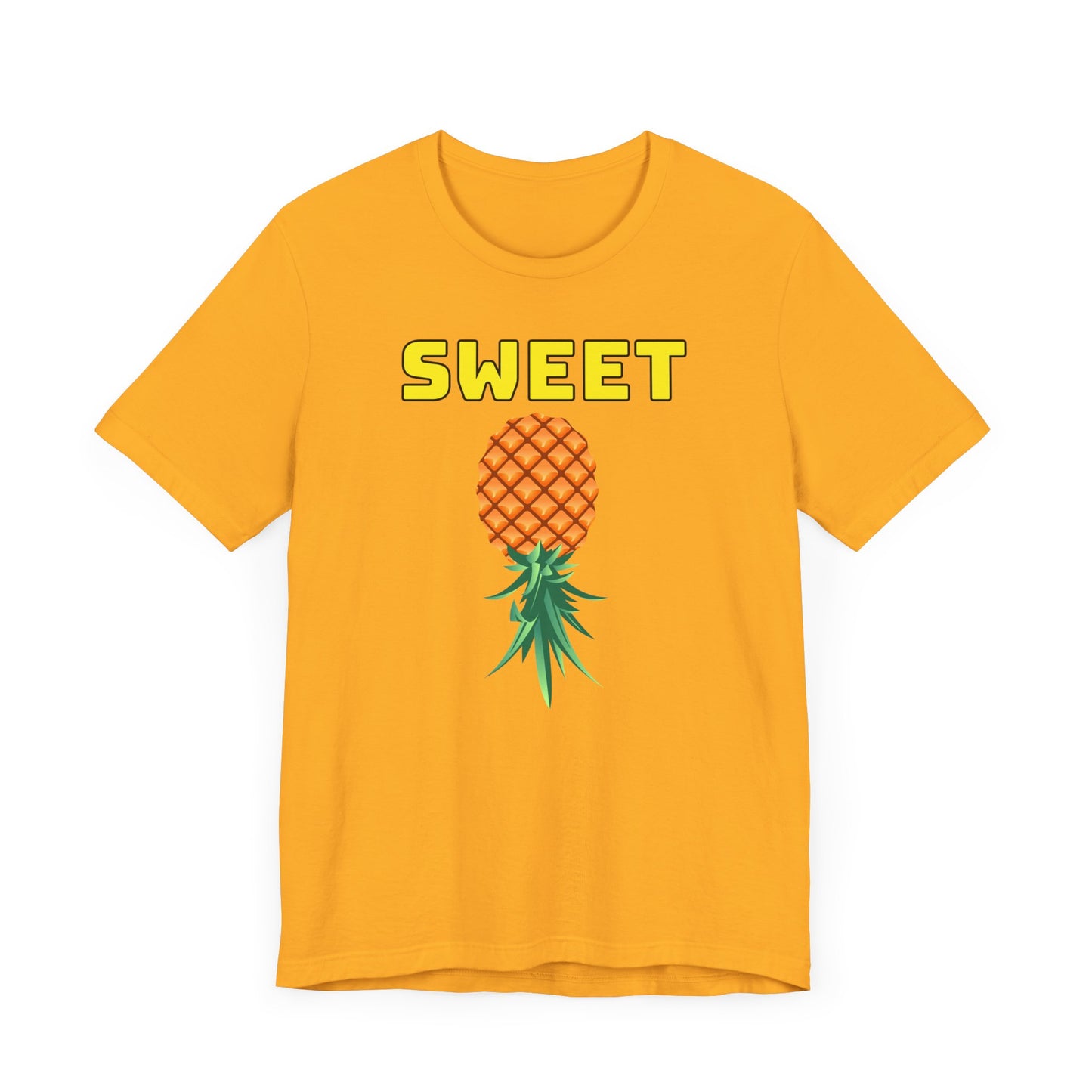 Sweet Upside Down Pineapple, Why Not ;)–Unisex Jersey Short Sleeve Tee–EXPRESS DELIVERY*