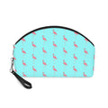 Flamingo Blue-Makeup Bag